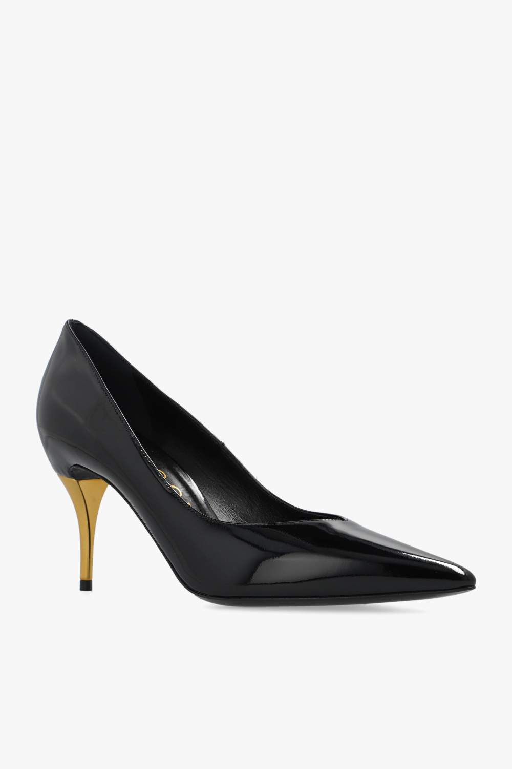 Gucci patent best sale kitten heels